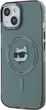 Панель Karl Lagerfeld IML Metal Choupette Head MagSafe do Apple iPhone 15 Black (KLHMP15SHLSCHK) - зображення 2