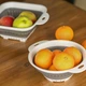 Дуршлаг складной MBM HOME KP-74 S WHITE/GRAY бело-серый - изображение 3