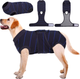 Восстановительная попона для собак Wan Talk Recovery Suit, Dark Blue Stripe, XL - изображение 2