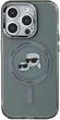 Панель Karl Lagerfeld IML Metal Karl&Choupette Head MagSafe do Apple iPhone 15 Pro Black (KLHMP15LHLSKCK) - зображення 2
