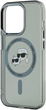 Панель Karl Lagerfeld IML Metal Karl&Choupette Head MagSafe do Apple iPhone 15 Pro Black (KLHMP15LHLSKCK) - зображення 3