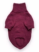 В'язаний Светр для Собак Hand Made з Ведмедиком Розмір М Колір Борддовий (00828) - зображення 3