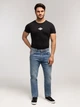 Jeansy slim fit męskie Lee Cooper London-1087 31-32 Błękitne (5905991750017) - obraz 3