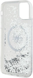 Etui Karl Lagerfeld Liquid Glitter Choupette Head Magsafe do Apple iPhone 11/Xr White (KLHMN61LGCHSGH) - obraz 7