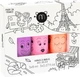 Набір лаків для нігтів Nailmatic Kids Paris Neon Marshi 8 мл + Dolly 8 мл + Flamingo 8 мл (3760229891069) - зображення 1