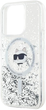 Панель Karl Lagerfeld Liquid Glitter Choupette Head Magsafe для Apple iPhone 14 Pro Max Transparent (KLHMP14XLGCHSGH) - зображення 5