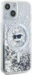 Etui Karl Lagerfeld Liquid Glitter Choupette Head Magsafe do Apple iPhone 15 Plus/14 Plus Transparent (KLHMP15MLGCHSGH) - obraz 4