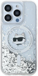 Etui Karl Lagerfeld Liquid Glitter Choupette Head Magsafe do Apple iPhone 15 Pro Transparent (KLHMP15LLGCHSGH) - obraz 2