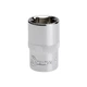 Головка торцевая Intertool шестигранная 1/2" 17х38мм (ET-0017) - изображение 2