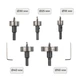 Набор коронок по металлу HSS 5 шт. d 18 - 25 - 30 - 40 - 50 мм - изображение 1
