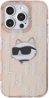Etui Karl Lagerfeld IML Choupette Head & Monogram do Apple iPhone 14 Pro Pink (KLHCP14LHKLPCHP) - obraz 3