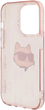 Etui Karl Lagerfeld IML Choupette Head & Monogram do Apple iPhone 15 Pro Max Pink (KLHCP15XHKLPCHP) - obraz 7