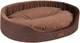 Legowisko dla psów Amiplay Siena owalne S Brązowe (5907563299122) - obraz 2