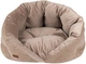 Legowisko dla psów Amiplay Siena Kokon M Beżowe (5907563298910) - obraz 1