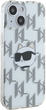 Etui Karl Lagerfeld IML Choupette Head & Monogram do Apple iPhone 13/14/15 Transparent (KLHCP15SHKLPCHT) - obraz 4