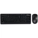 Бездротовий комплект A4Tech FG1012S з безшумним кліком Black/Grey - зображення 6