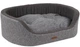 Лежак для собак Amiplay Malmo Еліпса S Сірий (5907563299290) - зображення 1