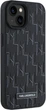 Etui plecki Karl Lagerfeld Leather Monogram Metal Logo MagSafe do Apple iPhone 15 / 14 / 13 Black (3666339253622) - obraz 4