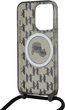 Etui Karl Lagerfeld IML Crossbody Monogram Karl & Choupette do Apple iPhone 15 Pro Black (KLHMP15LHCKCKLCK) - obraz 5
