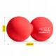 Массажный мяч двойной 4FIZJO Lacrosse Double Ball 6.5 x 13.5 см Red (P-5907222931219) - изображение 7