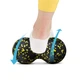 Массажный мяч двойной 4FIZJO EPP DuoBall 08 Black/Yellow (P-5907222931301) - изображение 3