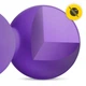 Массажный мяч двойной 4FIZJO Lacrosse Double Ball 6.5 x 13.5 см Purple (P-5907739314338) - изображение 5