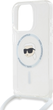 Панель Karl Lagerfeld Crossbody IML Karl Head Magsafe для Apple iPhone 15 Pro Transparent (KLHMP15LHCKHNT) - зображення 5