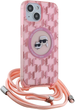 Etui Karl Lagerfeld IML Crossbody Monogram Karl & Choupette do Apple iPhone 13/14/15 Pink (KLHMP15SHCKCKLCP) - obraz 3