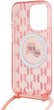Etui Karl Lagerfeld IML Crossbody Monogram Karl & Choupette Head MagSafe do Apple iPhone 15 Pro Pink (KLHMP15LHCKCKLCP) - obraz 6