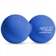 Массажный мяч двойной 4FIZJO Lacrosse Double Ball 6.5 x 13.5 см Blue (P-5907739314321) - изображение 1