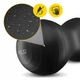 М'яч для фітнесу (арахіс) 4FIZJO Air Ball Peanut 45 x 90 см Anti-Burst Black (P-5907739312938) - зображення 9