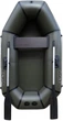 Лодка гребная MEGA L210 Хаки - изображение 1