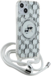 Etui Karl Lagerfeld IML Crossbody Monogram Karl & Choupette do Apple iPhone 13/14/15 Transparent (KLHMP15SHCKCKLCT) - obraz 3