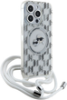 Etui Karl Lagerfeld IML Crossbody Monogram Karl & Choupette do Apple iPhone 15 Pro Transparent (KLHMP15LHCKCKLCT) - obraz 2