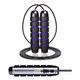 Скакалка швидкісна для кросфіту Cornix Speed Rope Classic з обтяженням XR-0351 Black/Blue - зображення 1