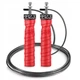 Скакалка скоростная для кроссфита 4FIZJO Speed Rope PRO+ Red (P-5907739313171) - изображение 8