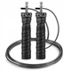 Скакалка скоростная для кроссфита 4FIZJO Speed Rope PRO+ Black (P-5907739313164) - изображение 8