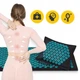 Коврик акупунктурный с подушкой 4FIZJO Eco Mat XL Аппликатор Кузнецова Black/Blue (P-5907739317452) - изображение 9
