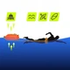 Буй для плавания TSUNAMI надувной 2 в 1 Orange (P-5907739312716) - изображение 4