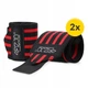 Бинты для запястий (кистевые бинты) 4FIZJO Wrist Wraps Black/Red (P-5907739313003) - изображение 5