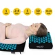 Коврик акупунктурный с подушкой 4FIZJO Ergo Mat Аппликатор Кузнецова Black/Blue (P-5907739313911) - изображение 5