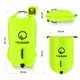 Буй для плавания TSUNAMI надувной 2 в 1 Yellow (P-5907739314024) - изображение 7