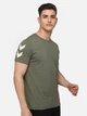 Футболка с логотипом для мужчины Hummel 212570 XS хаки - изображение 3