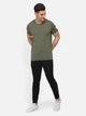 Футболка с логотипом для мужчины Hummel 212570 XS хаки - изображение 4