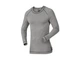Термо-реглан хлопковый трикотажный для мужчины Parkside LYCRA® 425007 L Серый - изображение 1