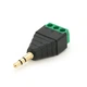 Роз'єм для підключення miniJack 3.5" Stereo (3 контакти) з клемами під кабель - зображення 1