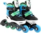 Дитячі ролики регульовані Spokey JOY 31–34 Зелено-блакитні 942276 (5905339422767) - зображення 1