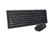 Комплект (клавиатура, мышь) A4Tech KR-8372S Black - изображение 2