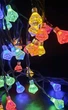 Гірлянда-нитка 5 м., 40 LED діодів, провід гнучкий прозорий, свічення Різнокольорове від 220В (на ялинку, штору, вікно, стіну) - зображення 4