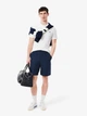 Шорты хлопковые короткие мужские Lacoste 418311693 2XL Темно-синие (1159848599) - изображение 4